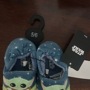 Star Wars Kids Slippers in Blue and Green
